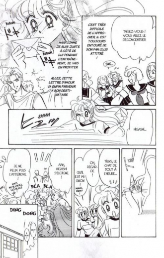 extrait manga Codename Sailor V T1