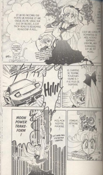 extrait manga Codename Sailor V T2