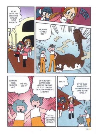 extrait manga Cosmic girlz T1