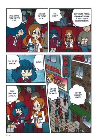 extrait manga Cosmic girlz T2