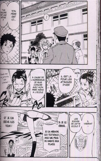 extrait manga Crimson wolf T1