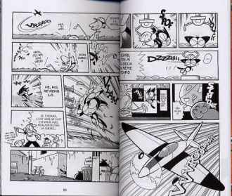 extrait manga Cyborg Kurochan T1