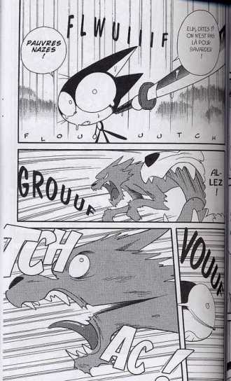 extrait manga Cyborg Kurochan T11