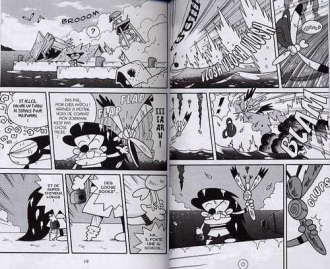 extrait manga Cyborg Kurochan T2