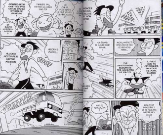 extrait manga Cyborg Kurochan T3