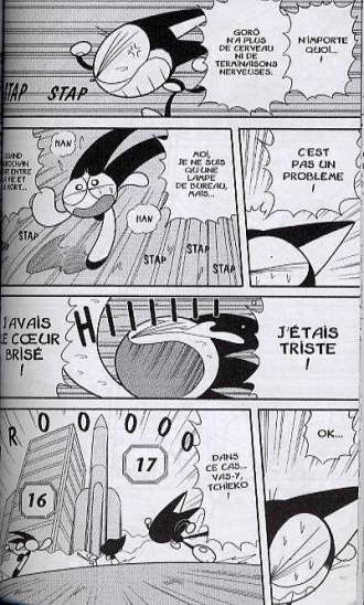 extrait manga Cyborg Kurochan T9