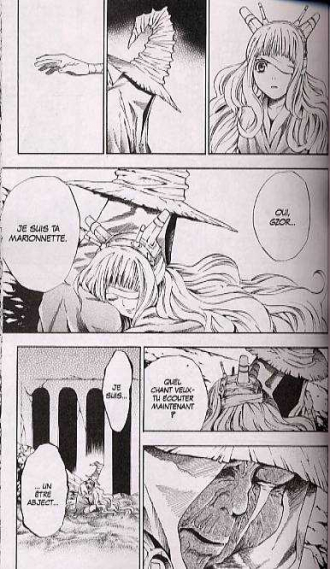 extrait manga Le vieil homme et l’aria d’une triste nuit