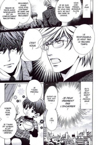 extrait manga Dangerous teacher T1