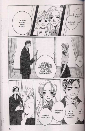 extrait manga Diamond head T4