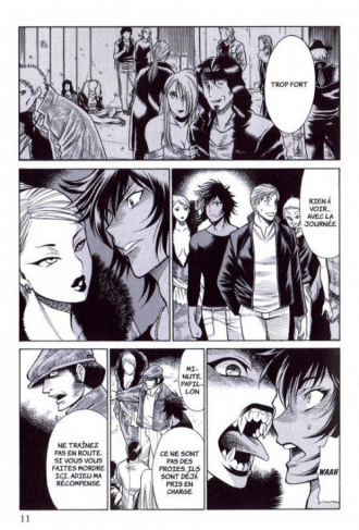 extrait manga Dive in the vampire bund T1