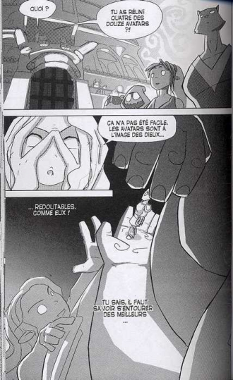 extrait manga Minuit et des poussières