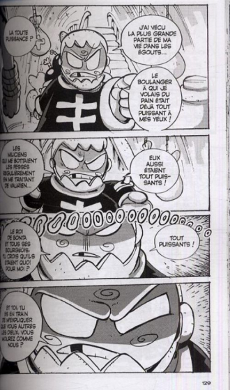 extrait manga Le retard du Roi