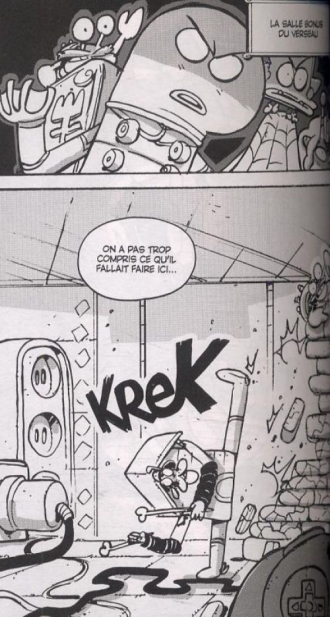 extrait manga Bataille royale