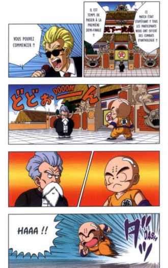 extrait manga Dragon ball SD T1