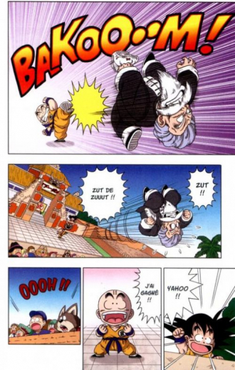 extrait manga Dragon ball SD T2