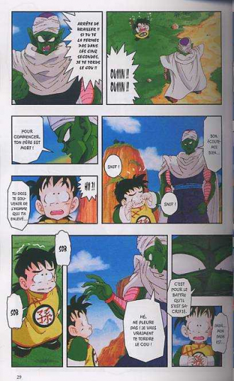 extrait manga Dragon Ball Z – cycle 1 : Les Saïyens, T2