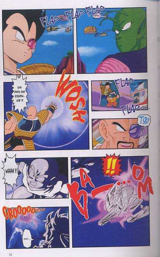 extrait manga Dragon Ball Z – cycle 1 : Les Saïyens, T3
