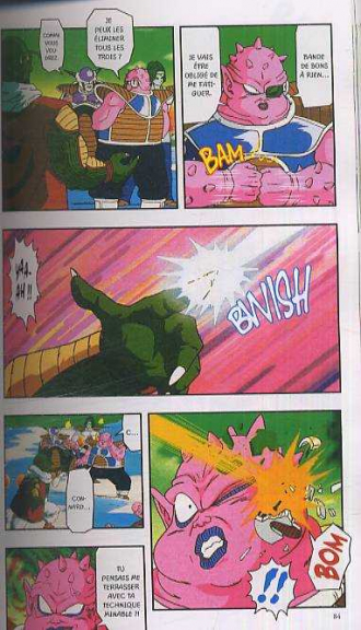 extrait manga Dragon Ball Z – cycle 2 : Le Super Saïyen Le Commando Ginyu, T2