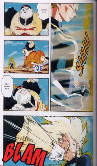 extrait manga Dragon Ball Z – cycle 4 : Les cyborgs, T2