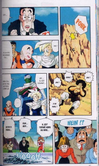 extrait manga Dragon Ball Z – cycle 5 : Le cell game , T3