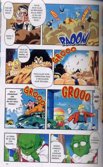 extrait manga Dragon Ball Z – cycle 5 : Le cell game , T5