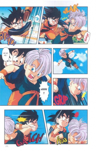 extrait manga Dragon Ball Z – cycle 7 : Le réveil de Majin Boo, T1
