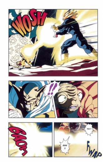 extrait manga Dragon Ball Z – cycle 7 : Le réveil de Majin Boo, T5