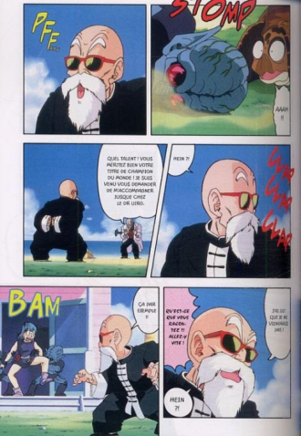extrait manga Le robot des glaces
