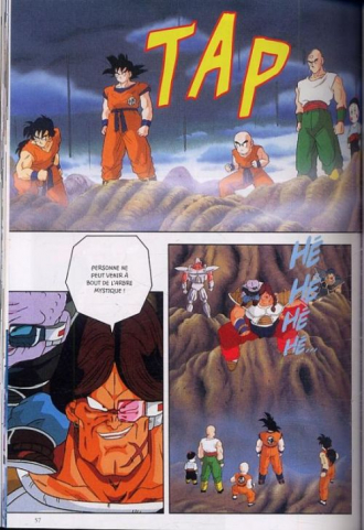 extrait manga Le combat fratricide