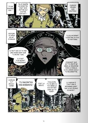 extrait manga L'encyclopédie des Yôkai français du professeur Lafayette, Yôkaiologue de l'université de Paris
