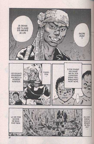 extrait manga Enfant soldat T1