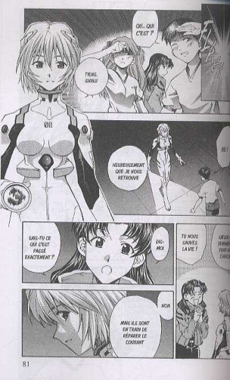 extrait manga Evangelion Plan De Complémentarité T2