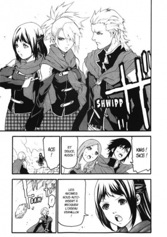 extrait manga Final fantasy Type-0