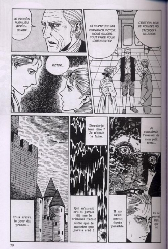 extrait manga Frankenstein