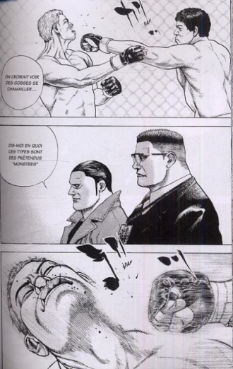 extrait manga Free Fight - New tough T28