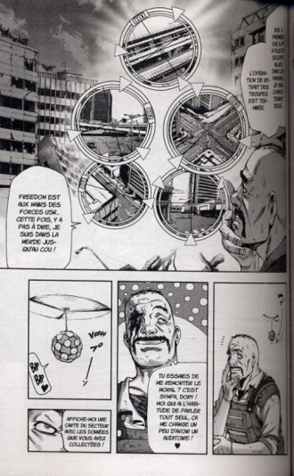 extrait manga Front Mission - Dog Life and Dog Style T2