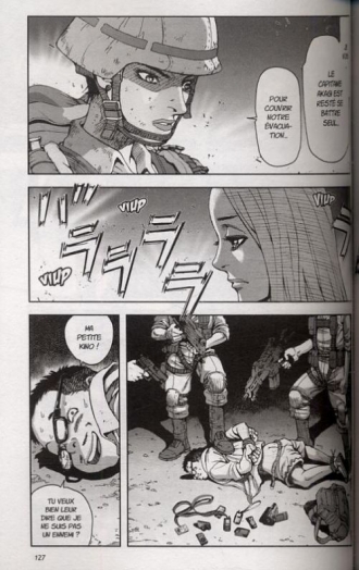 extrait manga Front Mission - Dog Life and Dog Style T3