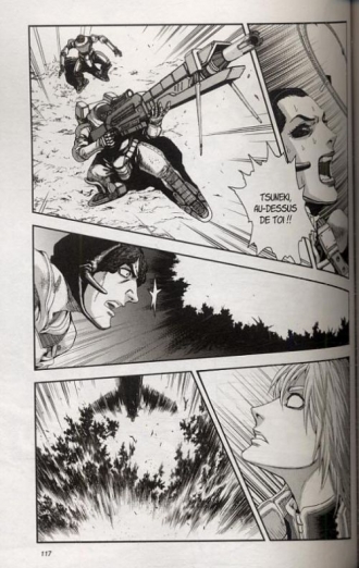 extrait manga Front Mission - Dog Life and Dog Style T7