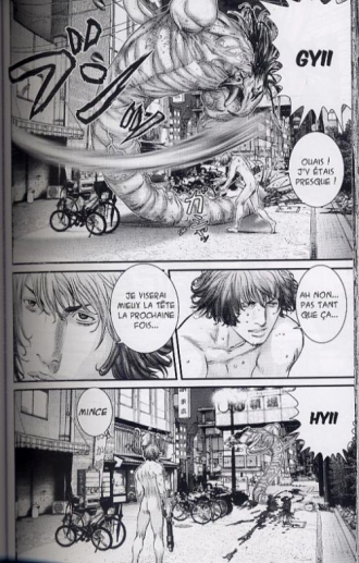 extrait manga Gantz Osaka T1