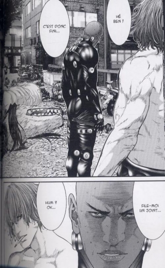 extrait manga Gantz Osaka T2
