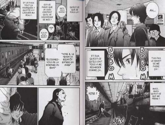 extrait manga Gantz T1