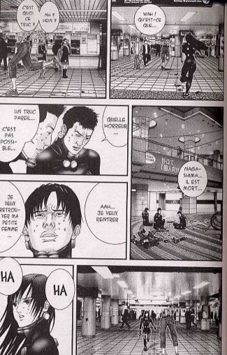 extrait manga Gantz T17