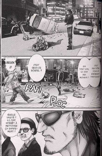 extrait manga Gantz T18