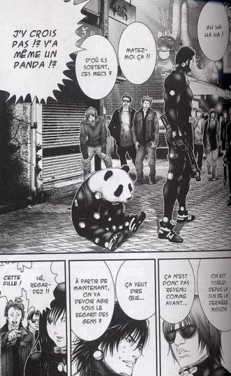 extrait manga Gantz T21