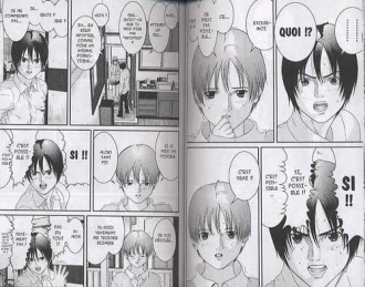 extrait manga Gantz T3
