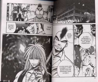 extrait manga Gantz T8