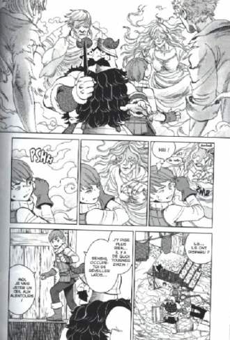 extrait manga Gloutons & dragons T5