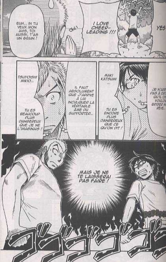 extrait manga Go ! Tenba Cheerleaders T2