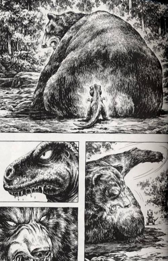 extrait manga Gon T1