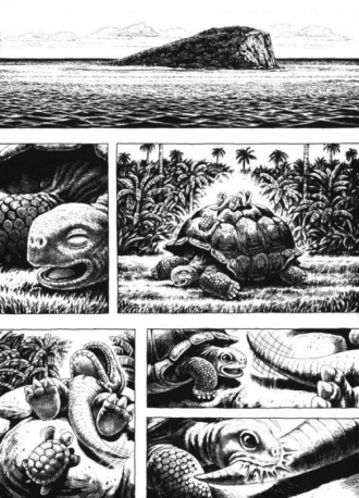 extrait manga Gon T2